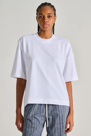 Circolo 1901 T-shirt Box Fit Bianco Donna