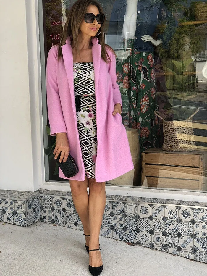 Classic Coat - Candy Pink