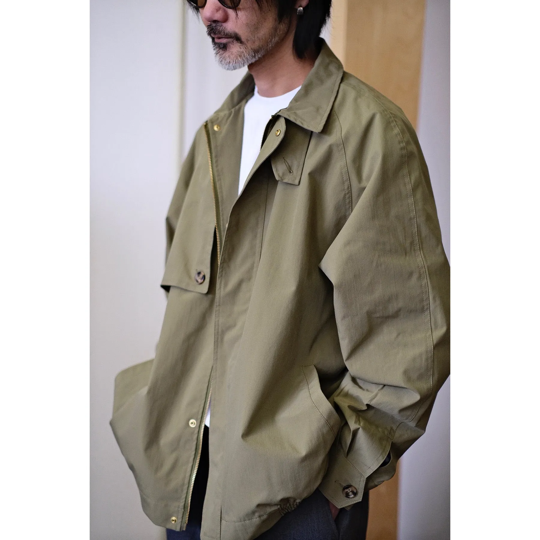 Classic Olive Harrington Jacket