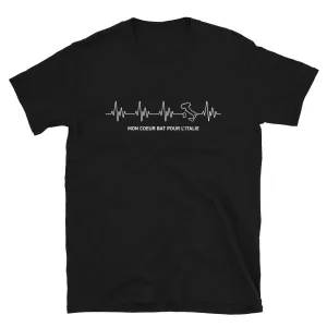 Coeur Italien  - T-shirts Unisexe Standard