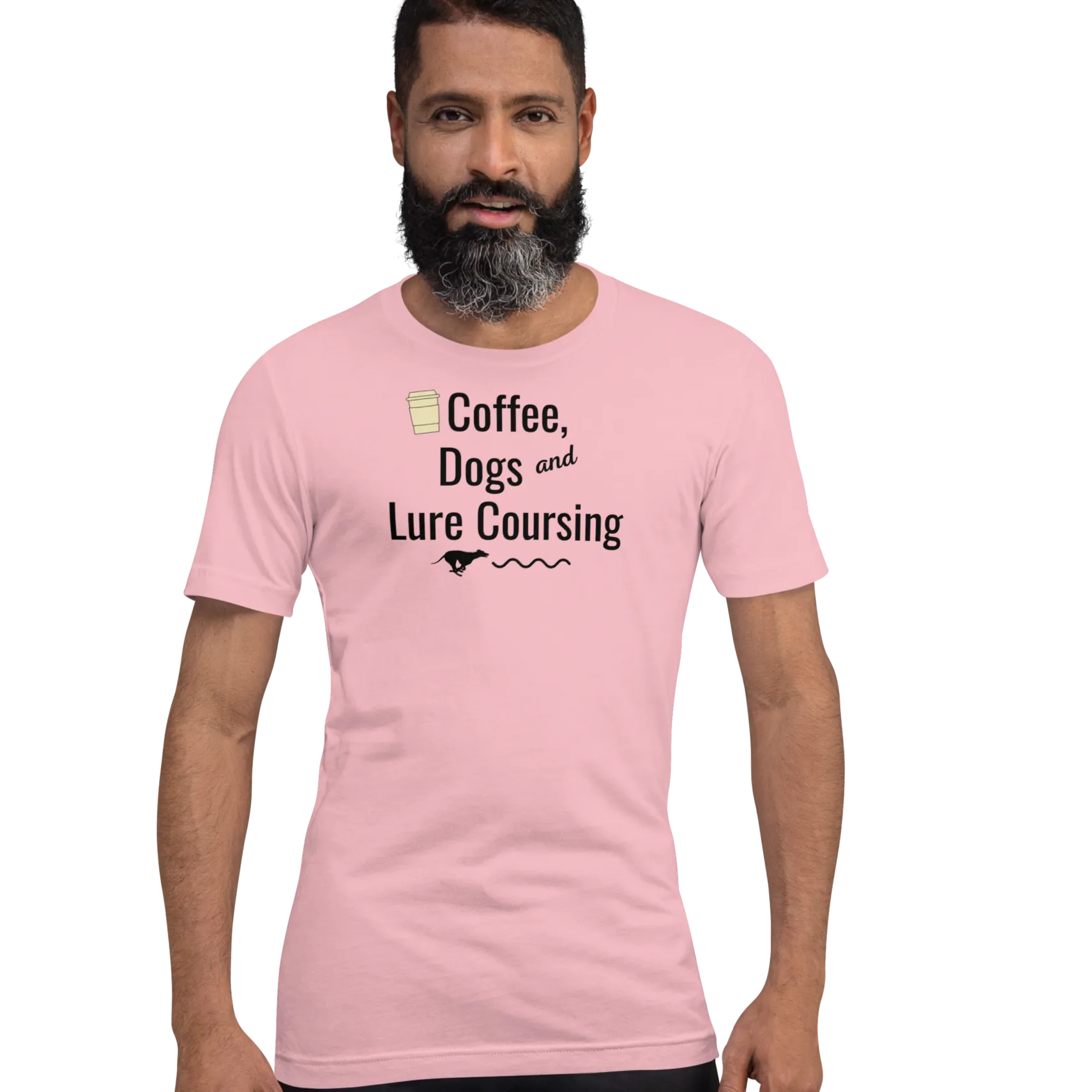 Coffee, Dogs & Lure Coursing T-Shirts - Light