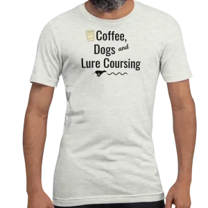 Coffee, Dogs & Lure Coursing T-Shirts - Light