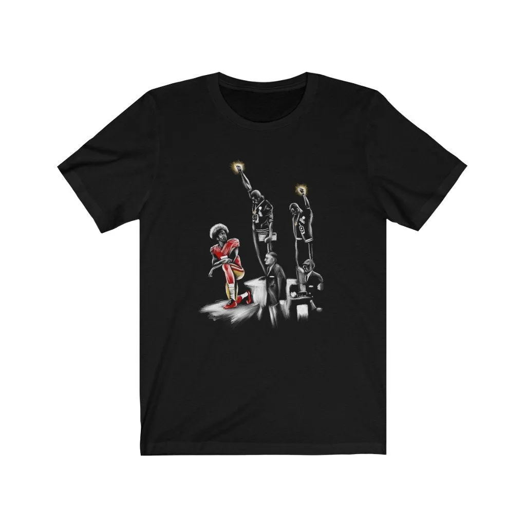 Colin Kaepernick | 1968 Olympics | Unisex Black T-Shirt