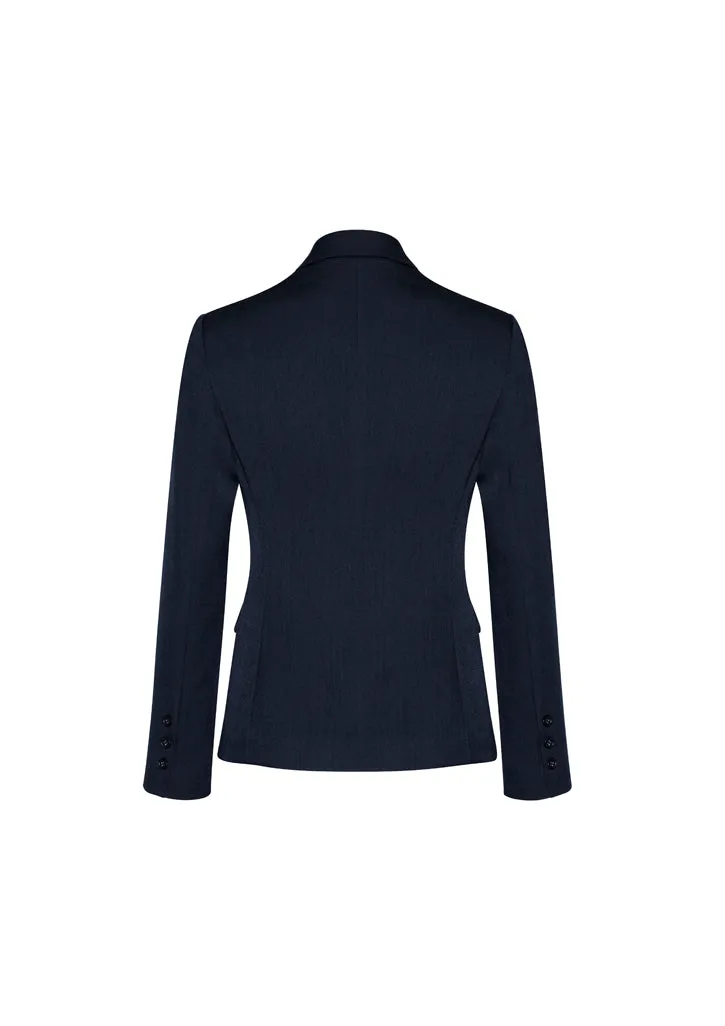 Cool Stretch Womens Two Button Mid Length Jacket (BZ-60119)
