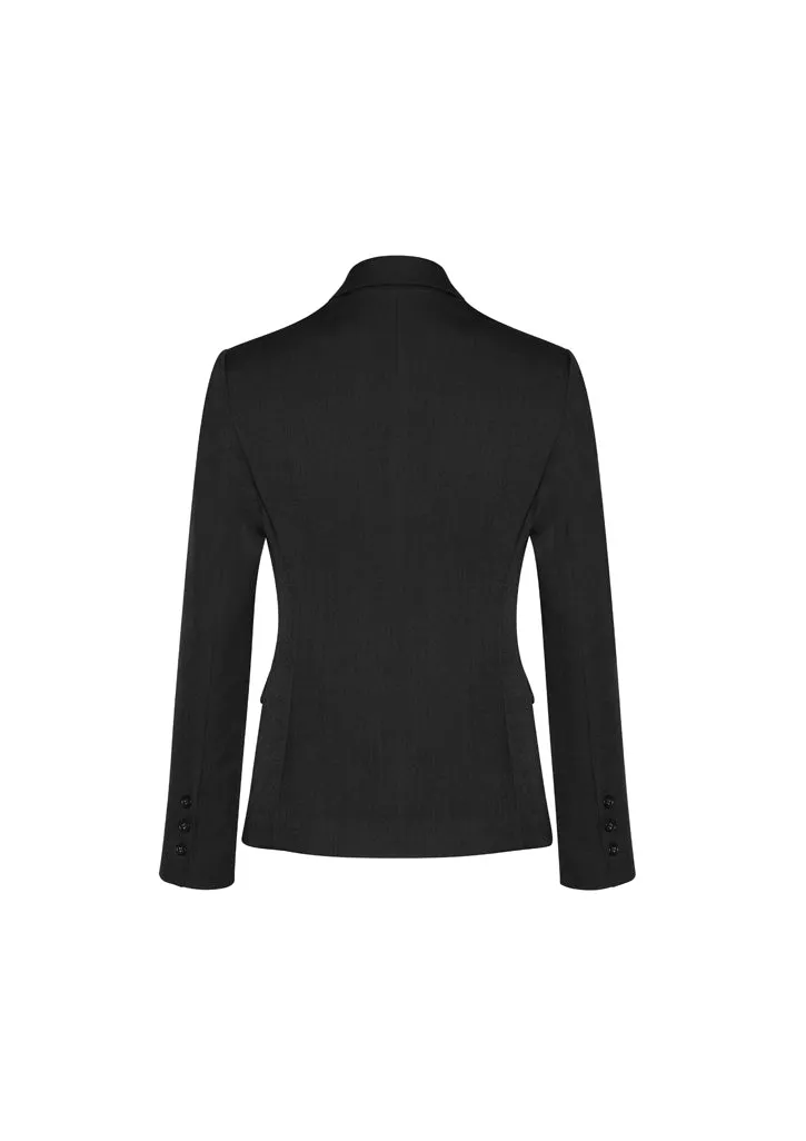 Cool Stretch Womens Two Button Mid Length Jacket (BZ-60119)