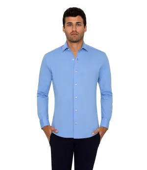 COOPER BLUE KNIT SHIRT