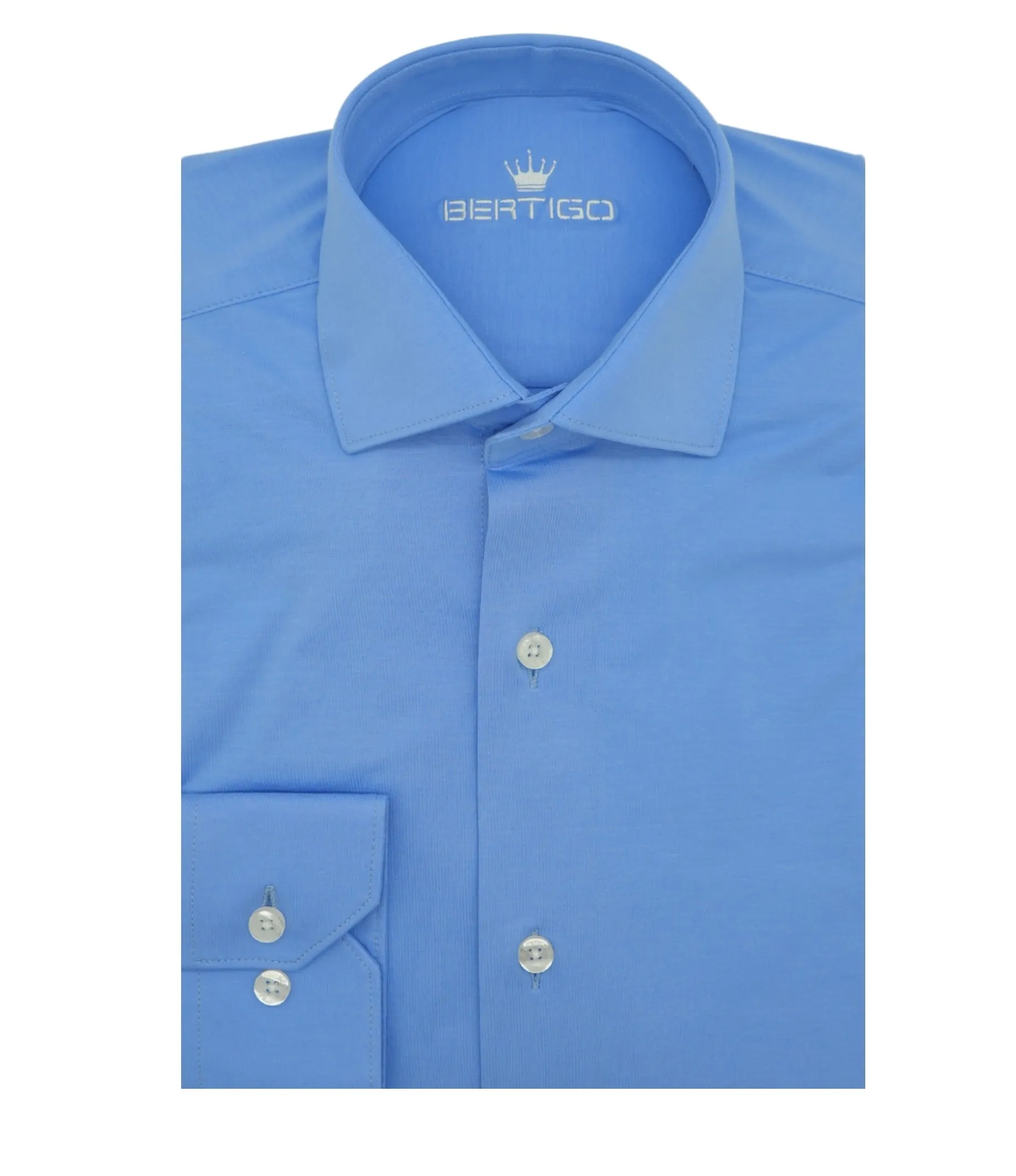 COOPER BLUE KNIT SHIRT
