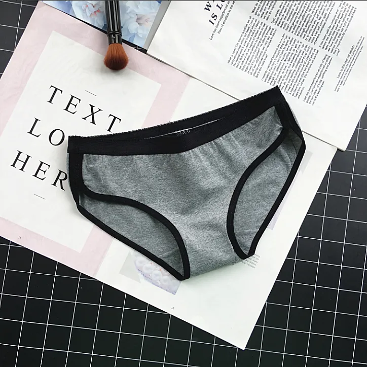 Cotton Soft Solid Colored Cotton Panties