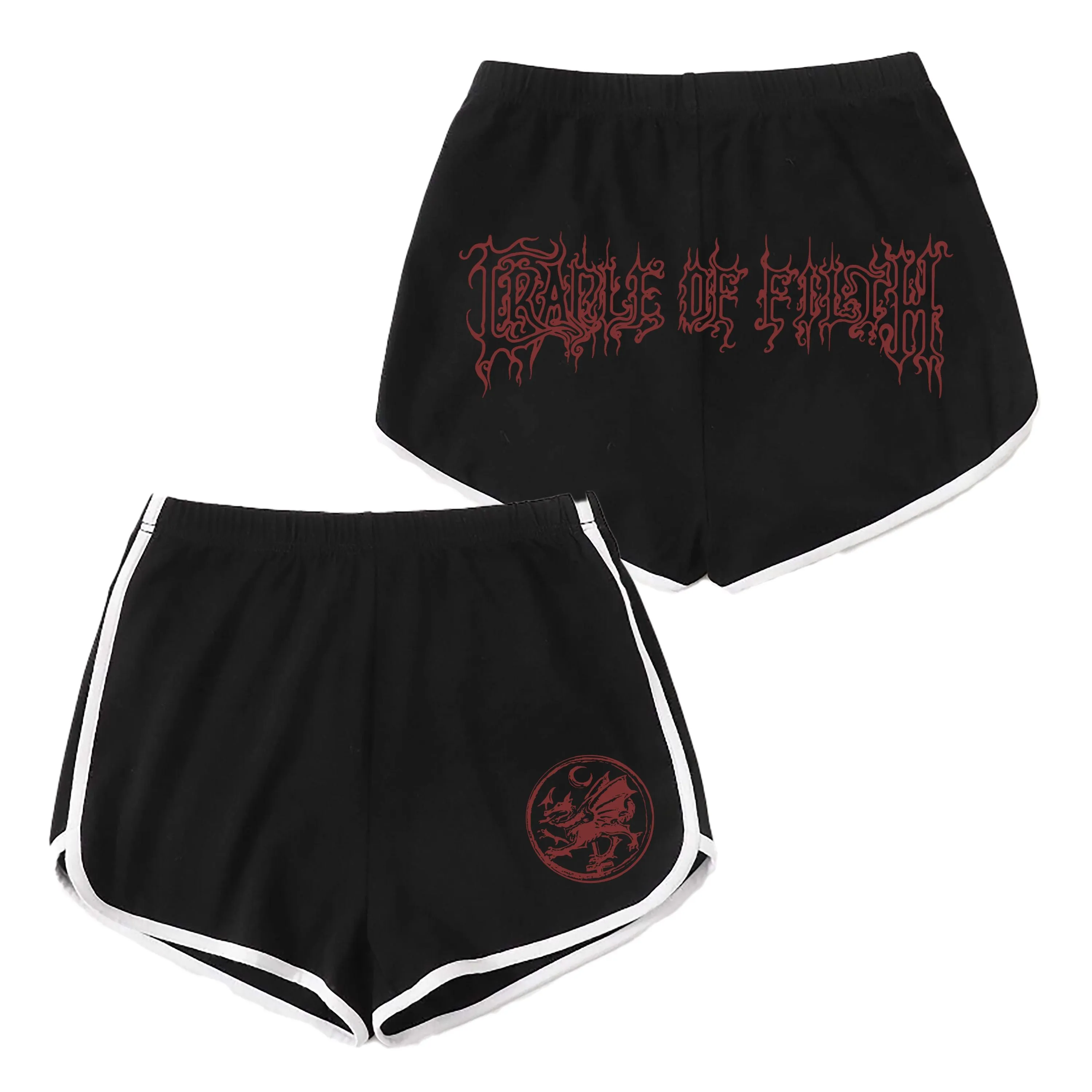 Cradle Of Filth - Logo Track shorts