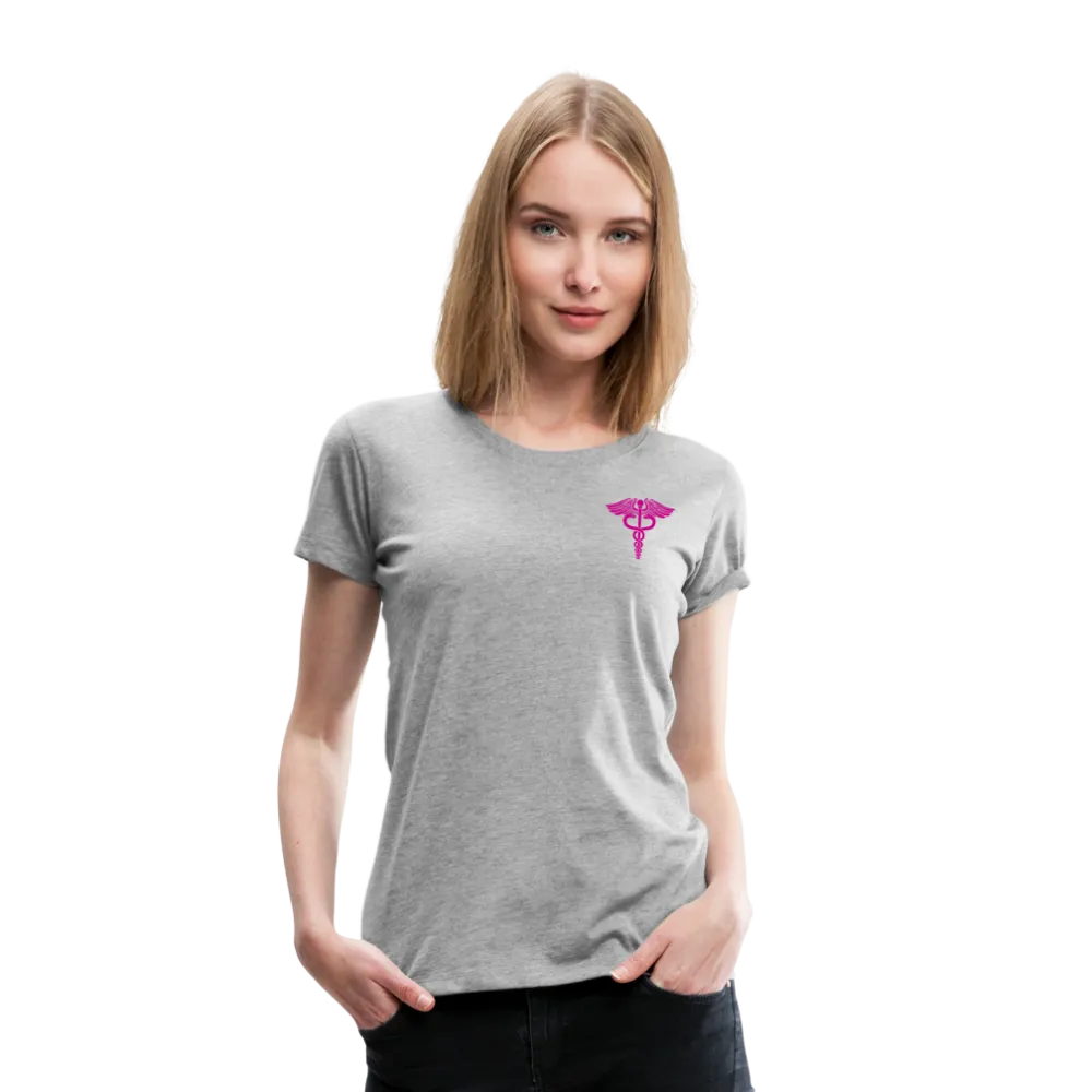 Critical Care Nurse Flag Women’s Premium T-Shirt (CK1837)