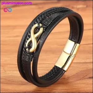 Cross Style Multi Layer Design Stainless Steel Fashion Men's