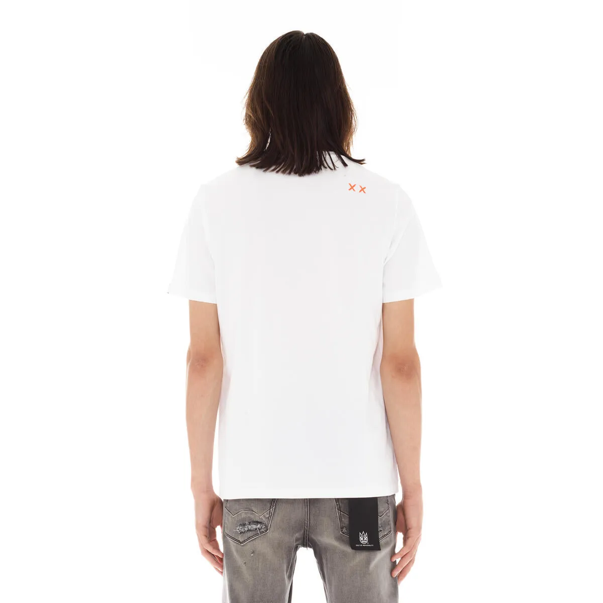 CULT OF INDIVIDUALITY SHORT SLEEVE CREW NECK TEE MOSS (WHITE)