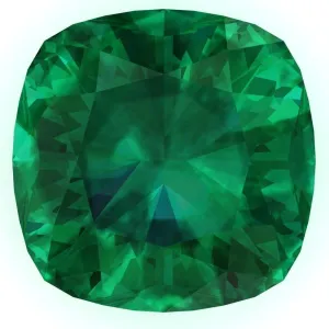 Cushion Chatham Lab-Grown Emerald Gems