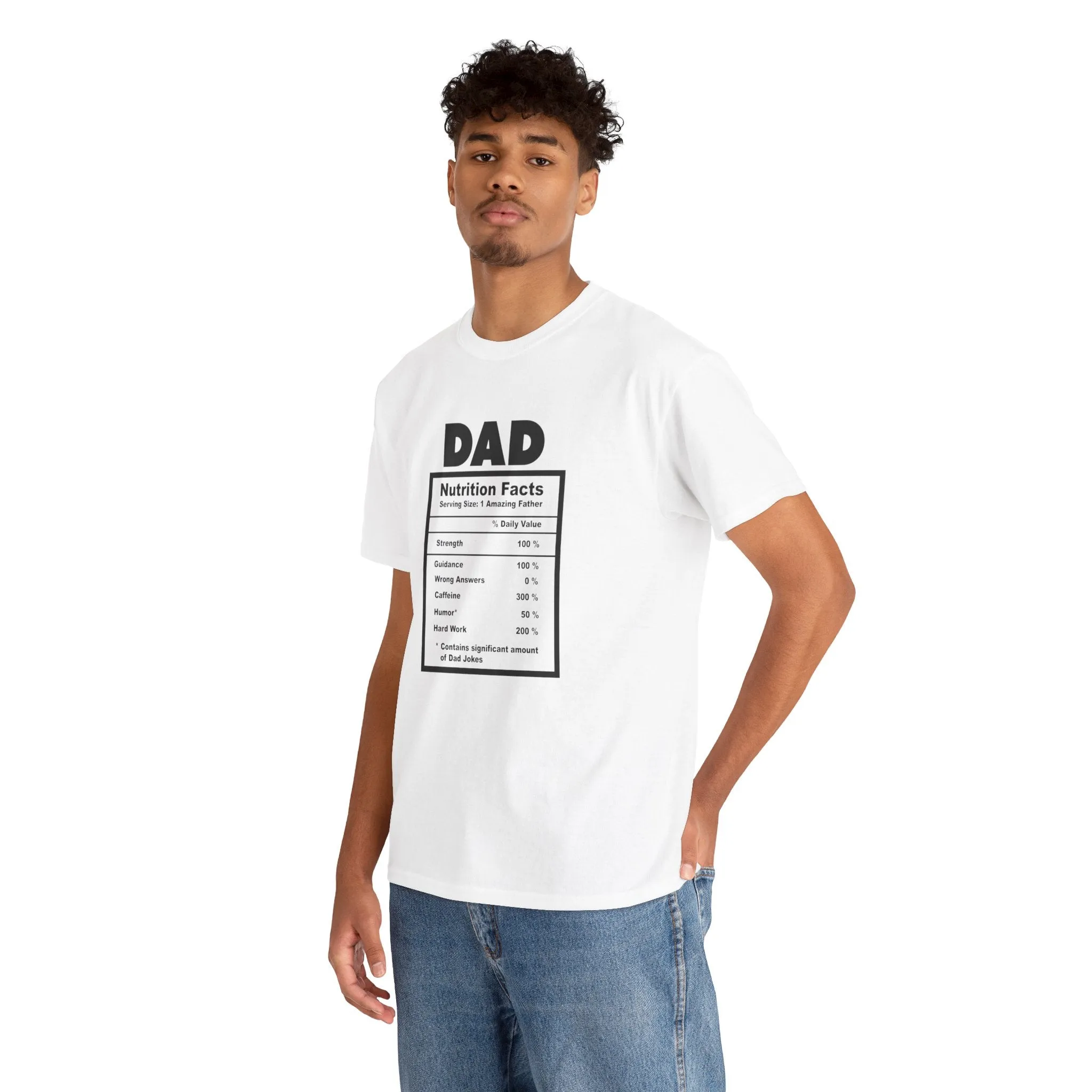 Dad's nutrition table Cotton Tee