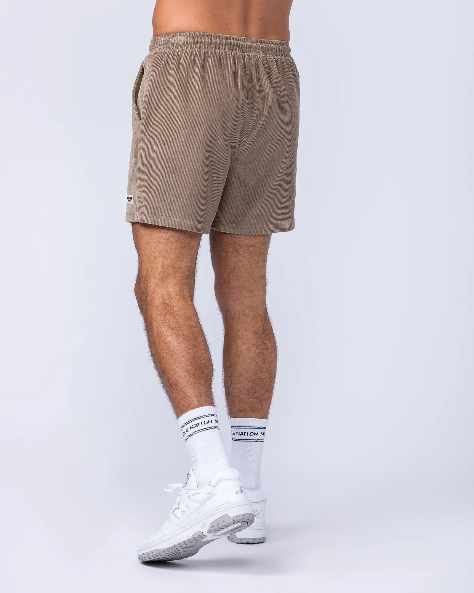Daily Corduroy 5" Shorts - Light Brown