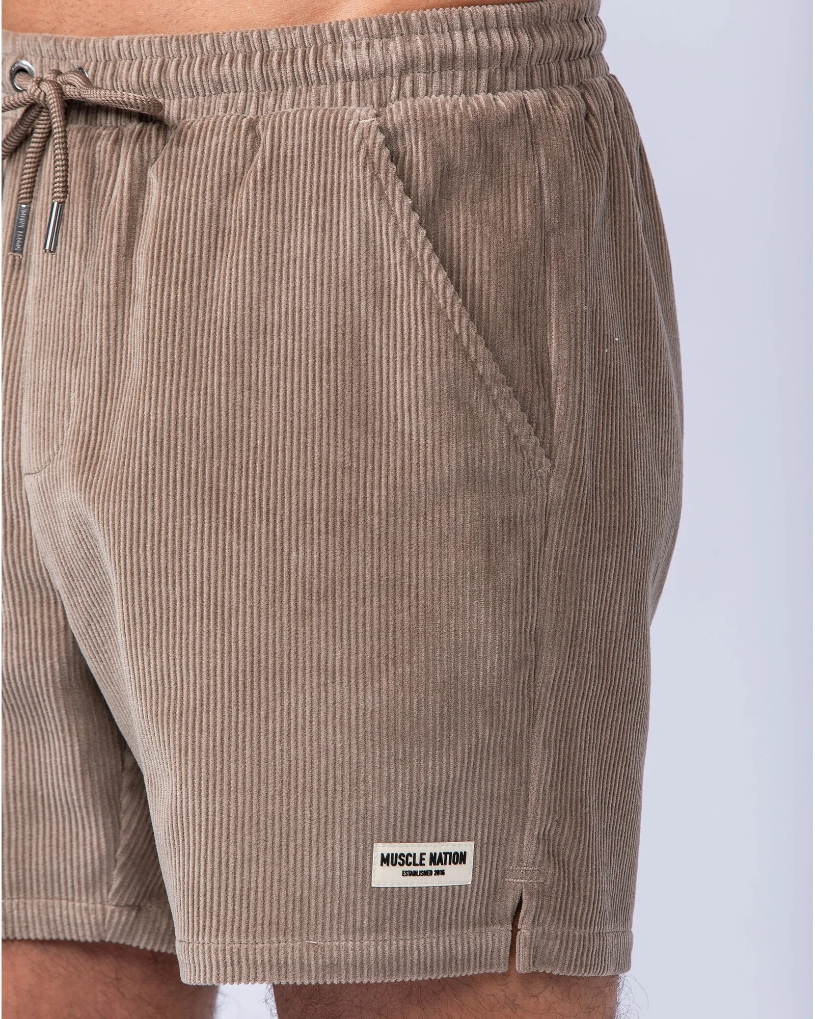 Daily Corduroy 5" Shorts - Light Brown
