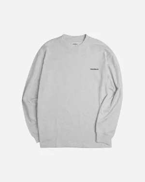 Dane Sports L/S Tee - Snow Melange