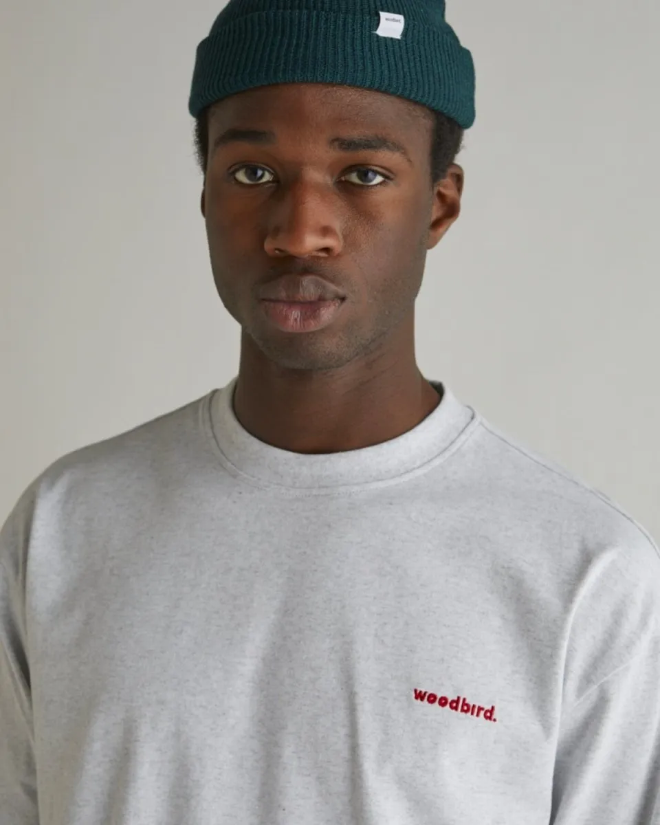 Dane Sports L/S Tee - Snow Melange