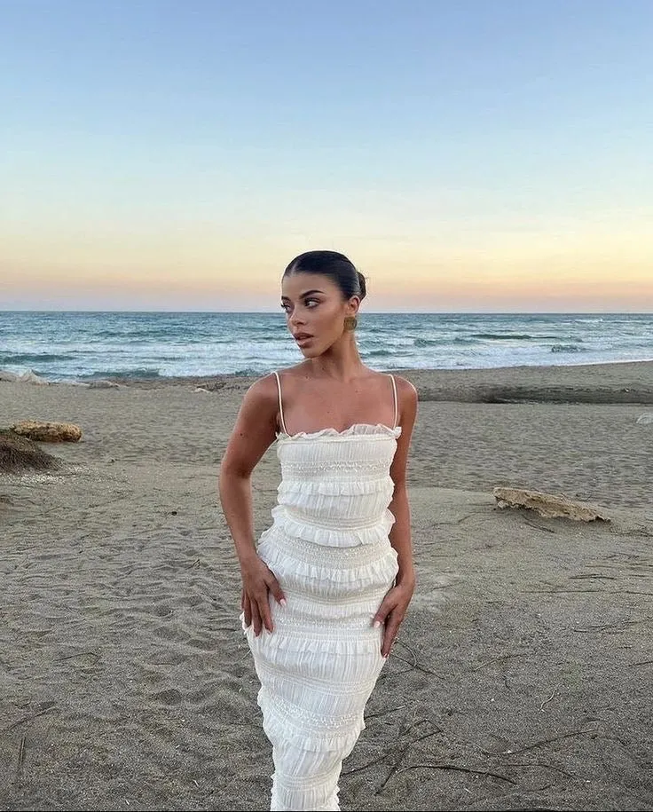 Danielle | Layered Ruffle Maxi Dress