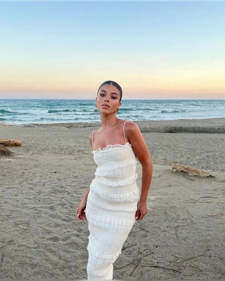 Danielle | Layered Ruffle Maxi Dress