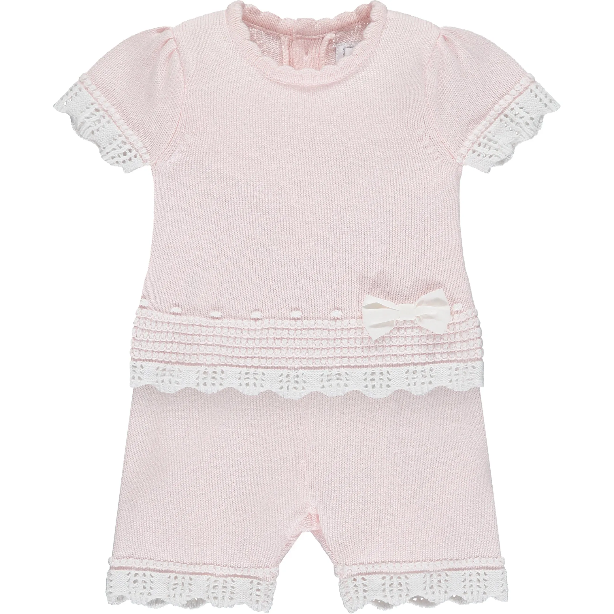 Davina Knit Girls Top & Shorts Set