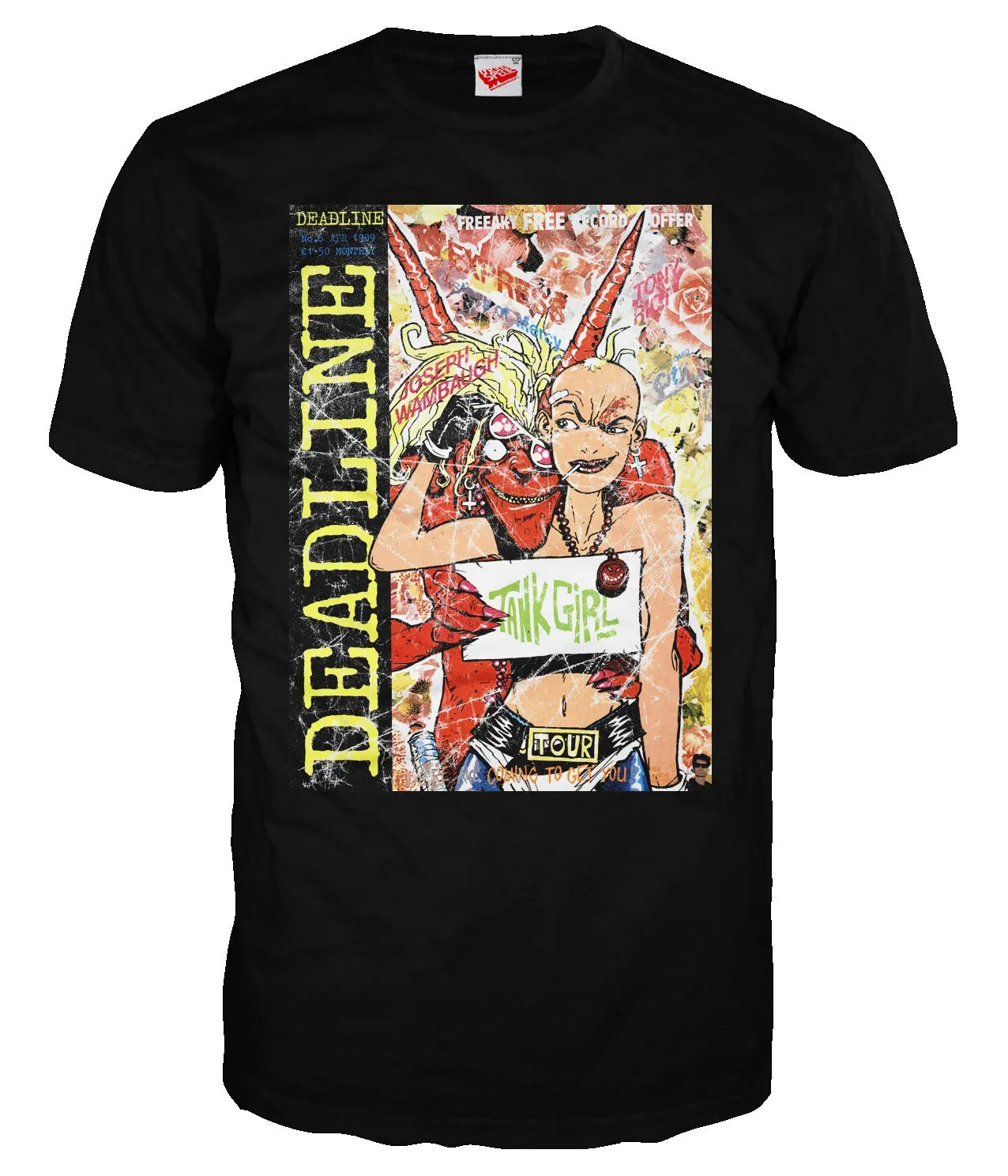 Deadline 6 Tank Booga Official Men's T-shirt (Black)