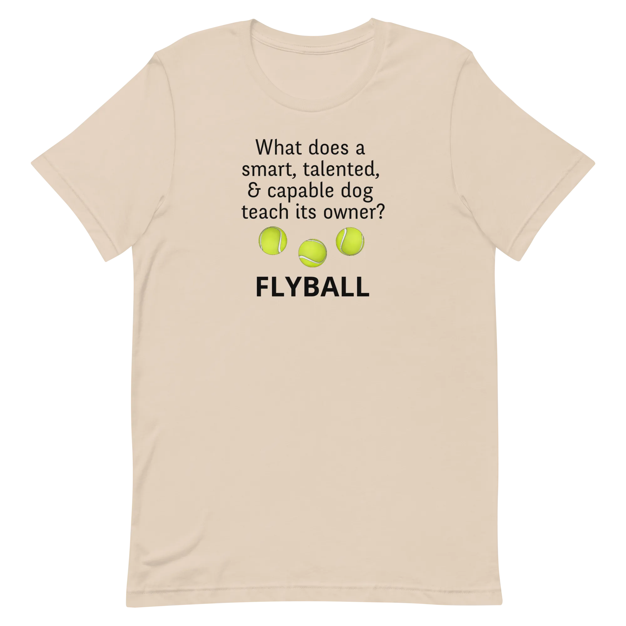 Dog Teaches Flyball T-Shirt - Light