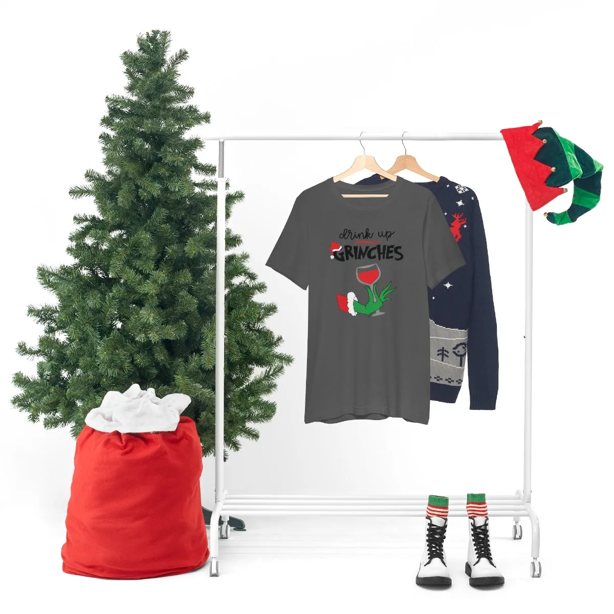 Drink up Grinches-Unisex Jersey Short Sleeve Tee