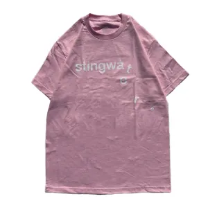 Drip Logo T Shirt Inner Pink