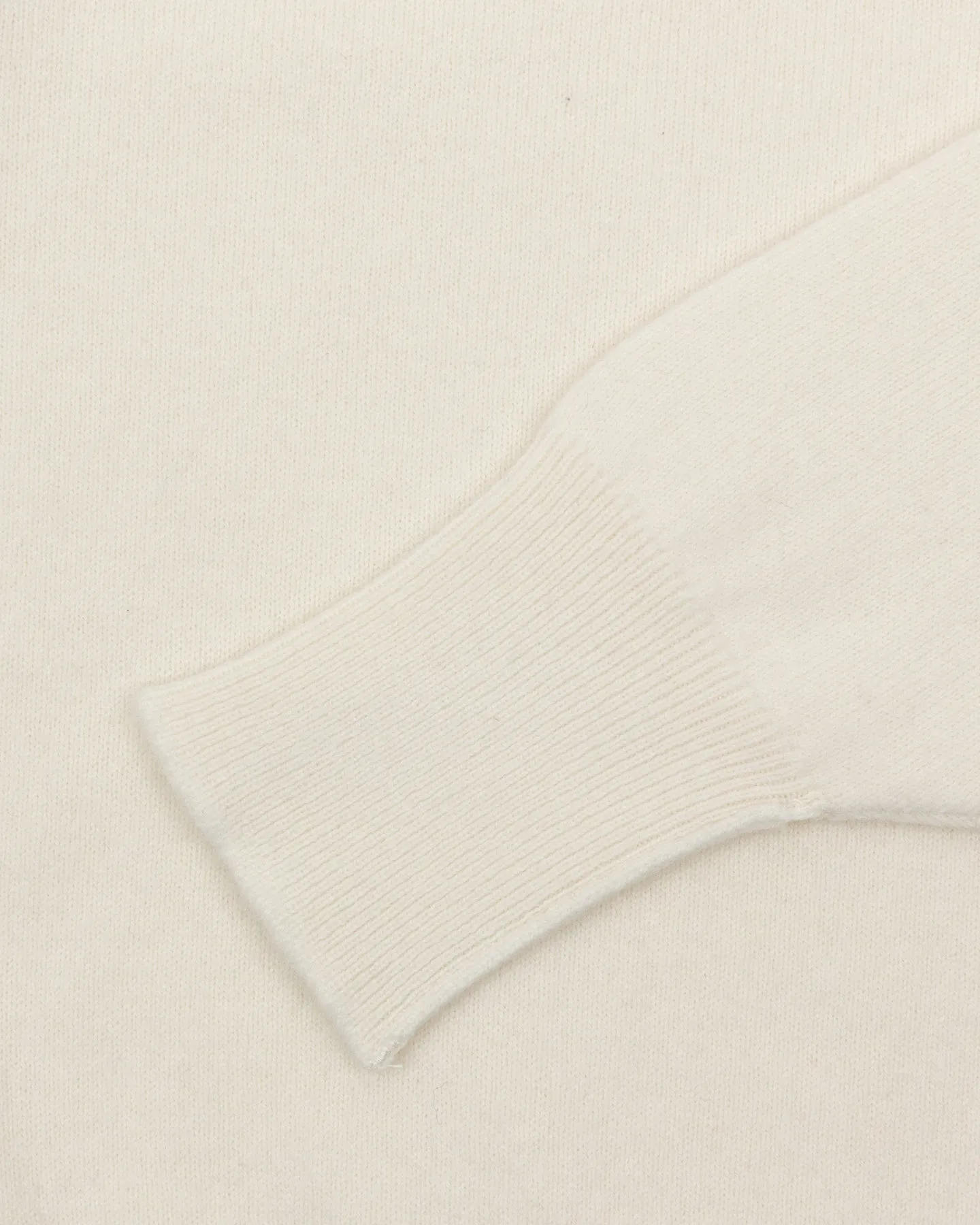 Ecru Lambswool Crew Neck