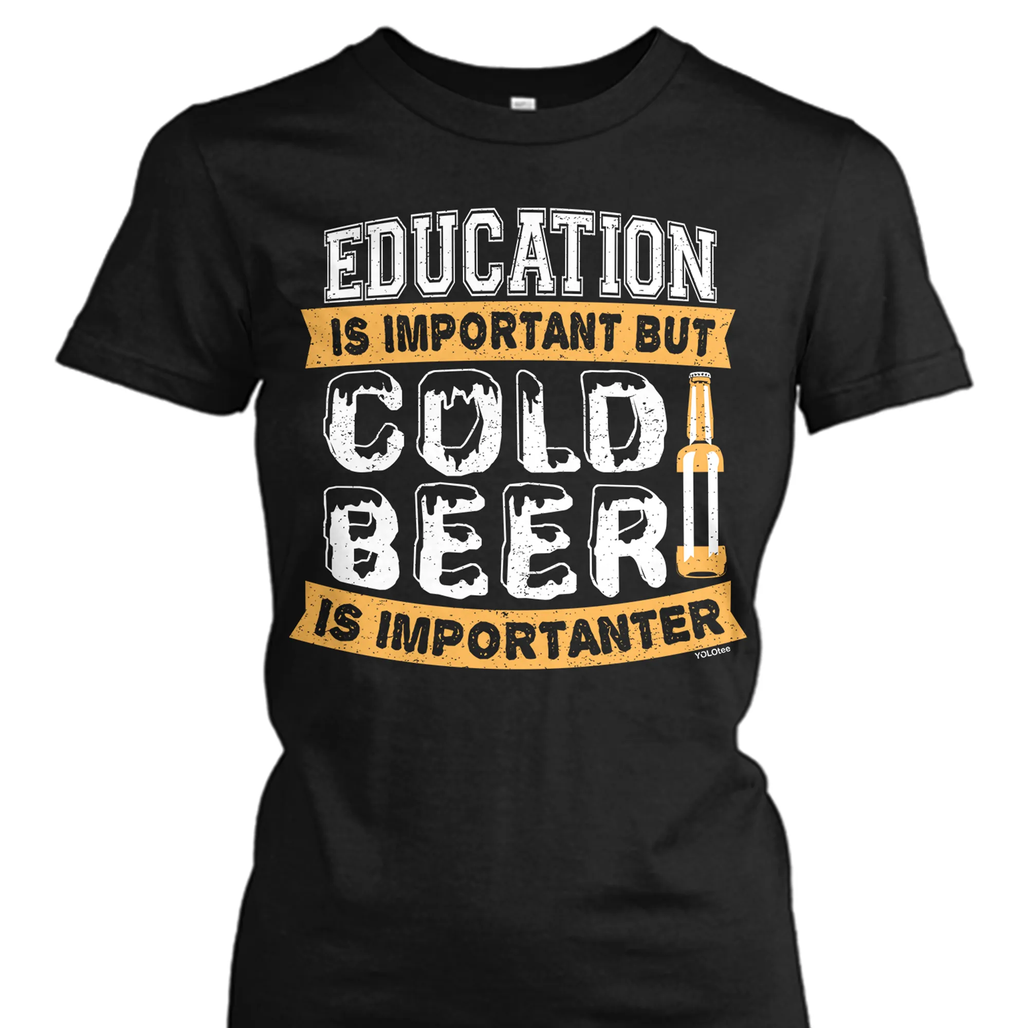 Education is Important but Cold Beer is Importanter Shirt