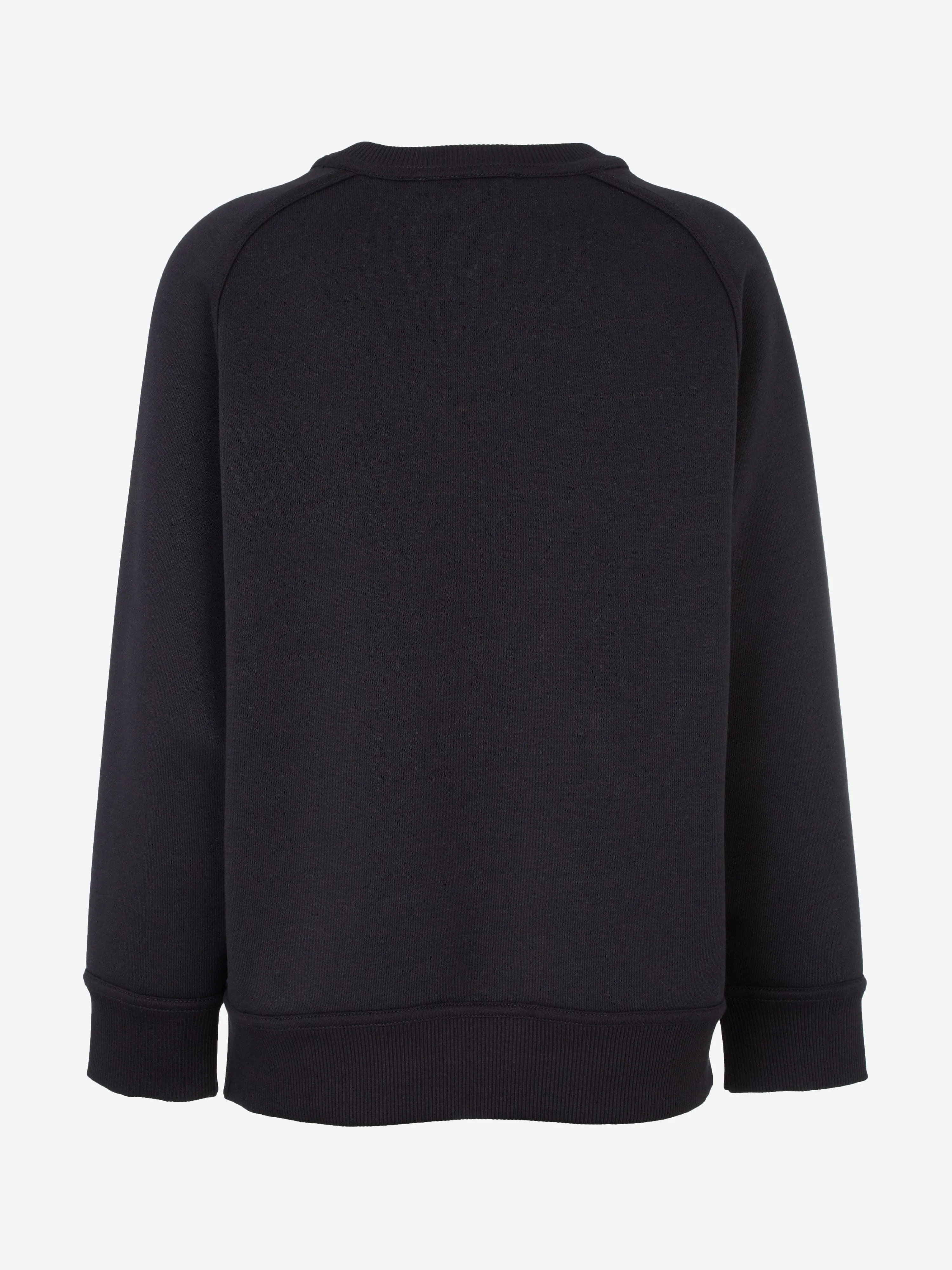 Emporio Armani Boys Logo Sweatshirt in Navy