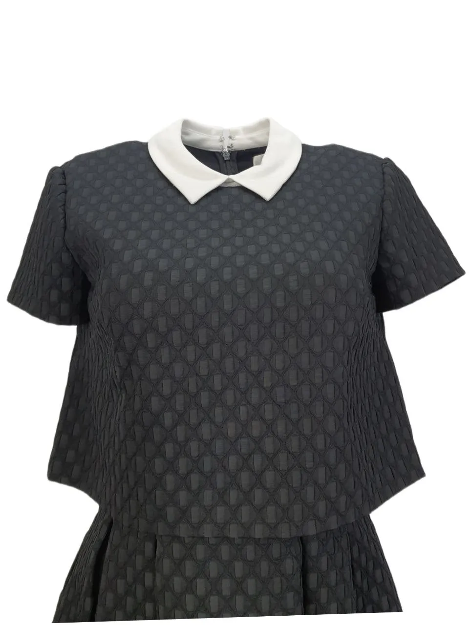 ERIN Women's Black Classic Collar Lace Dress #60116886240 0 NWT