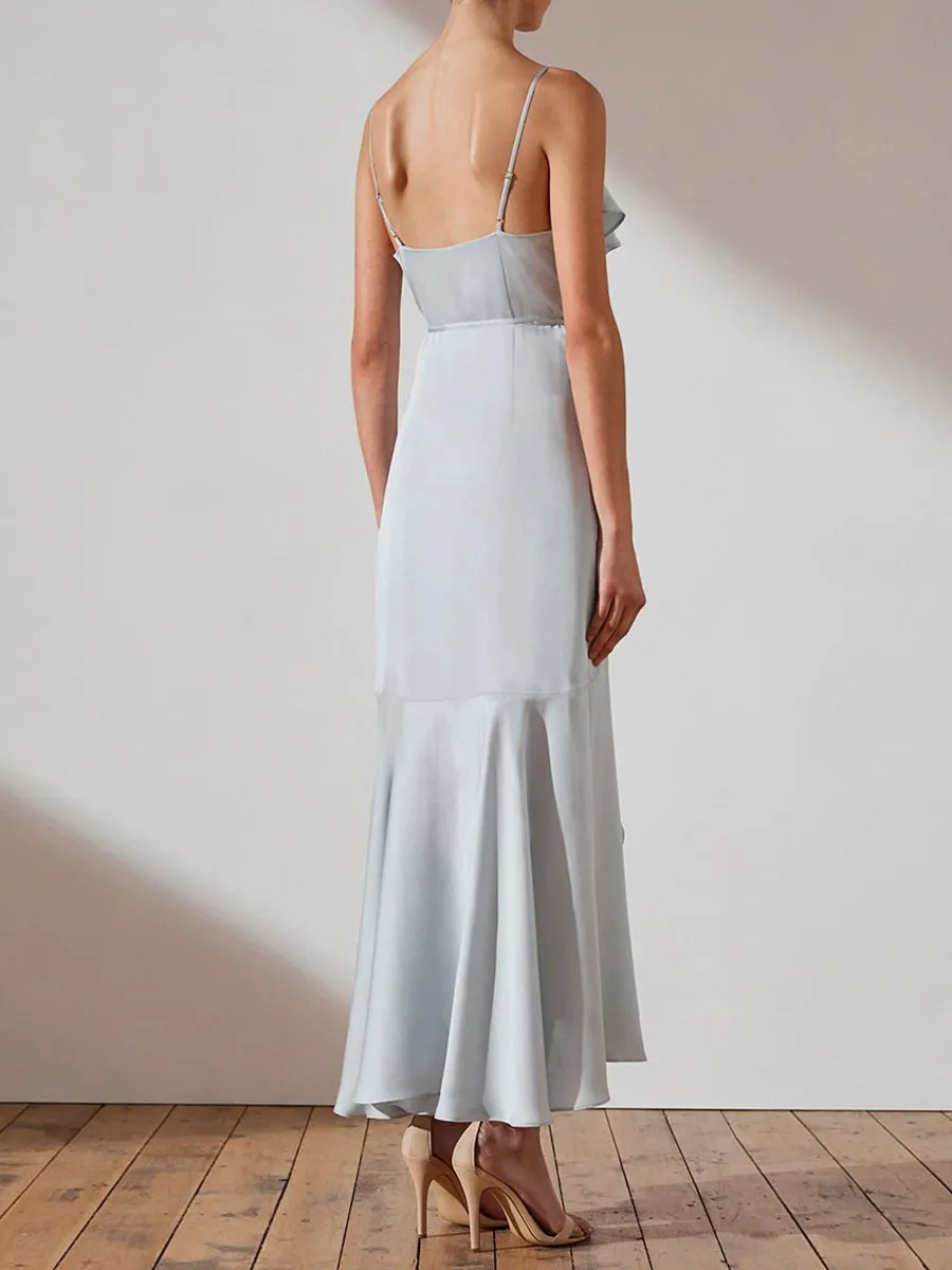 Fashion Layered Suspender Evening Dress