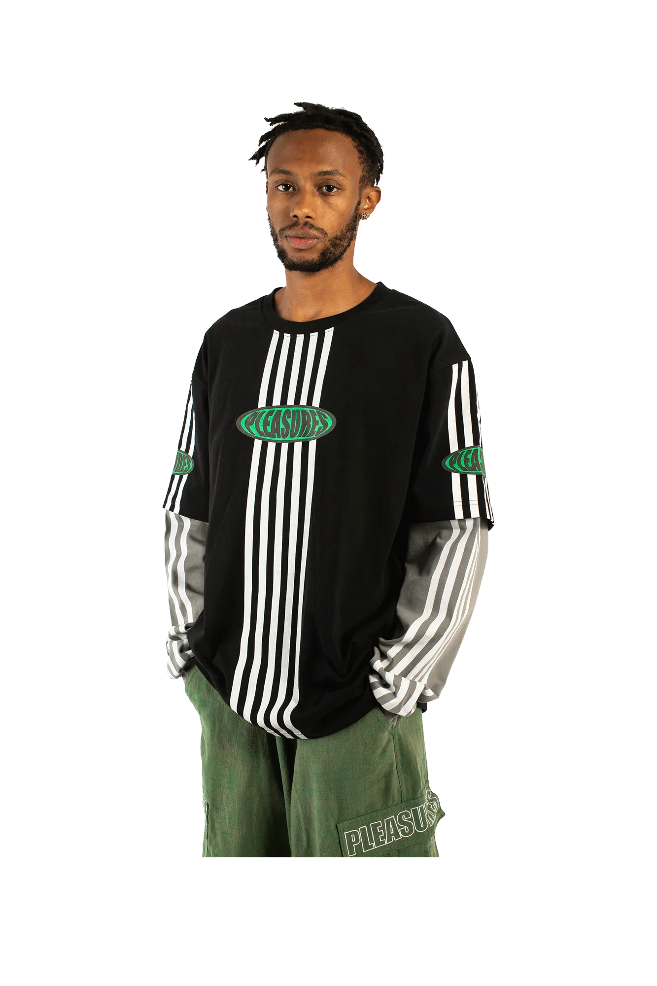 Faux Layered Longsleeve T-Shirt