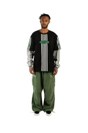 Faux Layered Longsleeve T-Shirt