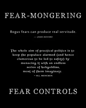 Fear Mongering - Men's Edition