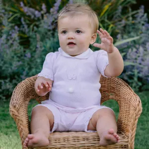 Felicity Knitted Bunny Baby Girls Set