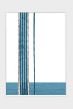 Felix Yadav - Ramar Blue Smooth Cotton Double Layered Dhoti With Fancy Borders | Uathayam