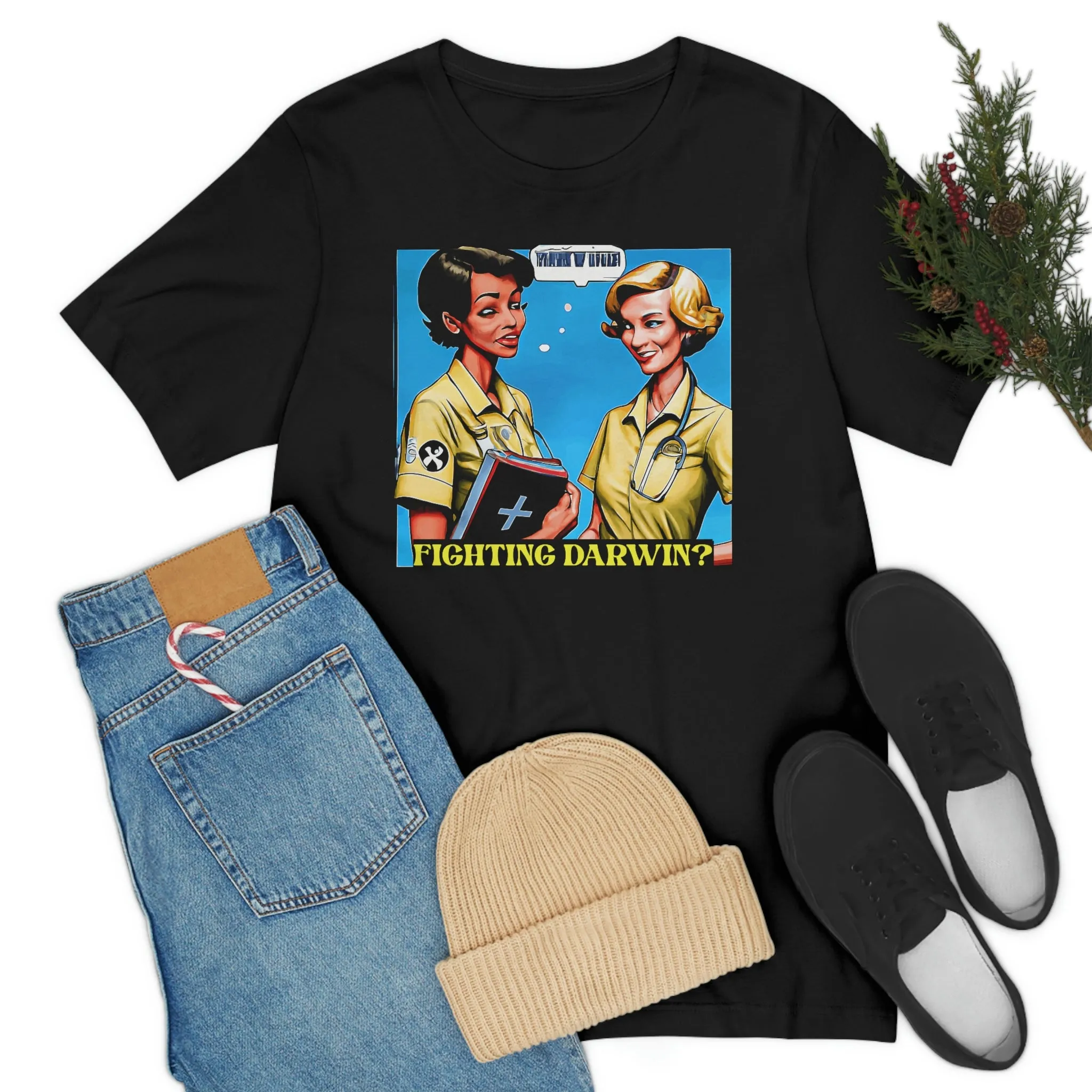 Fighting Darwin? Short Sleeve Tee