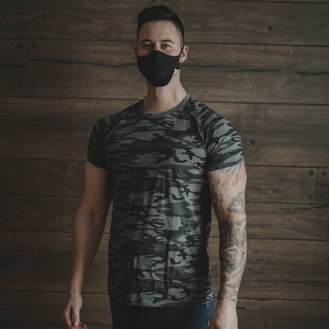 Fitted Tee - Grey Camo (Men's)