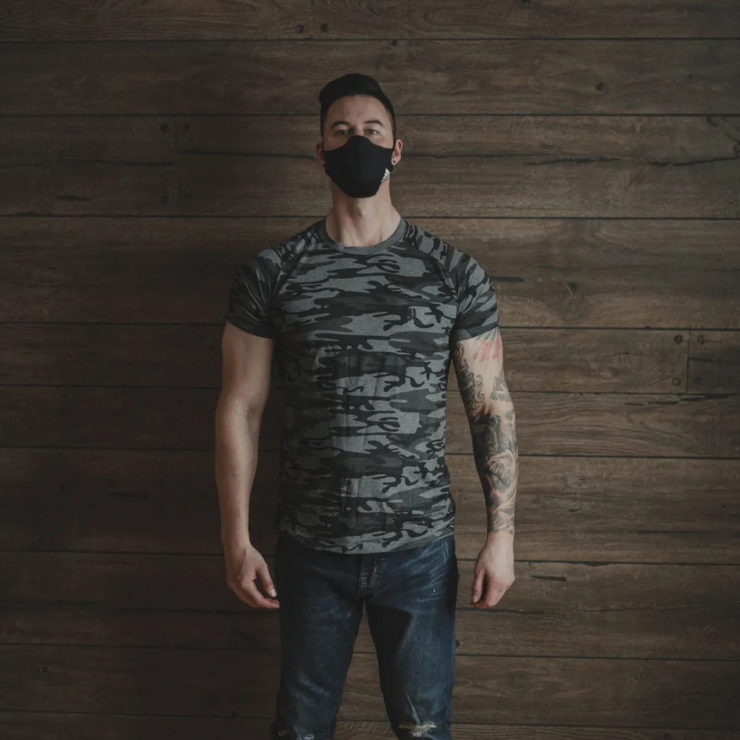 Fitted Tee - Grey Camo (Men's)