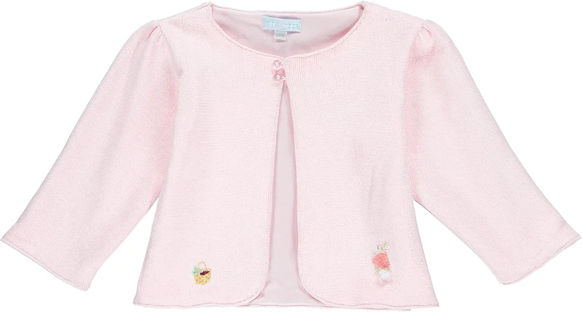 Flopsy Matinee Knitted Cardigan For Girls