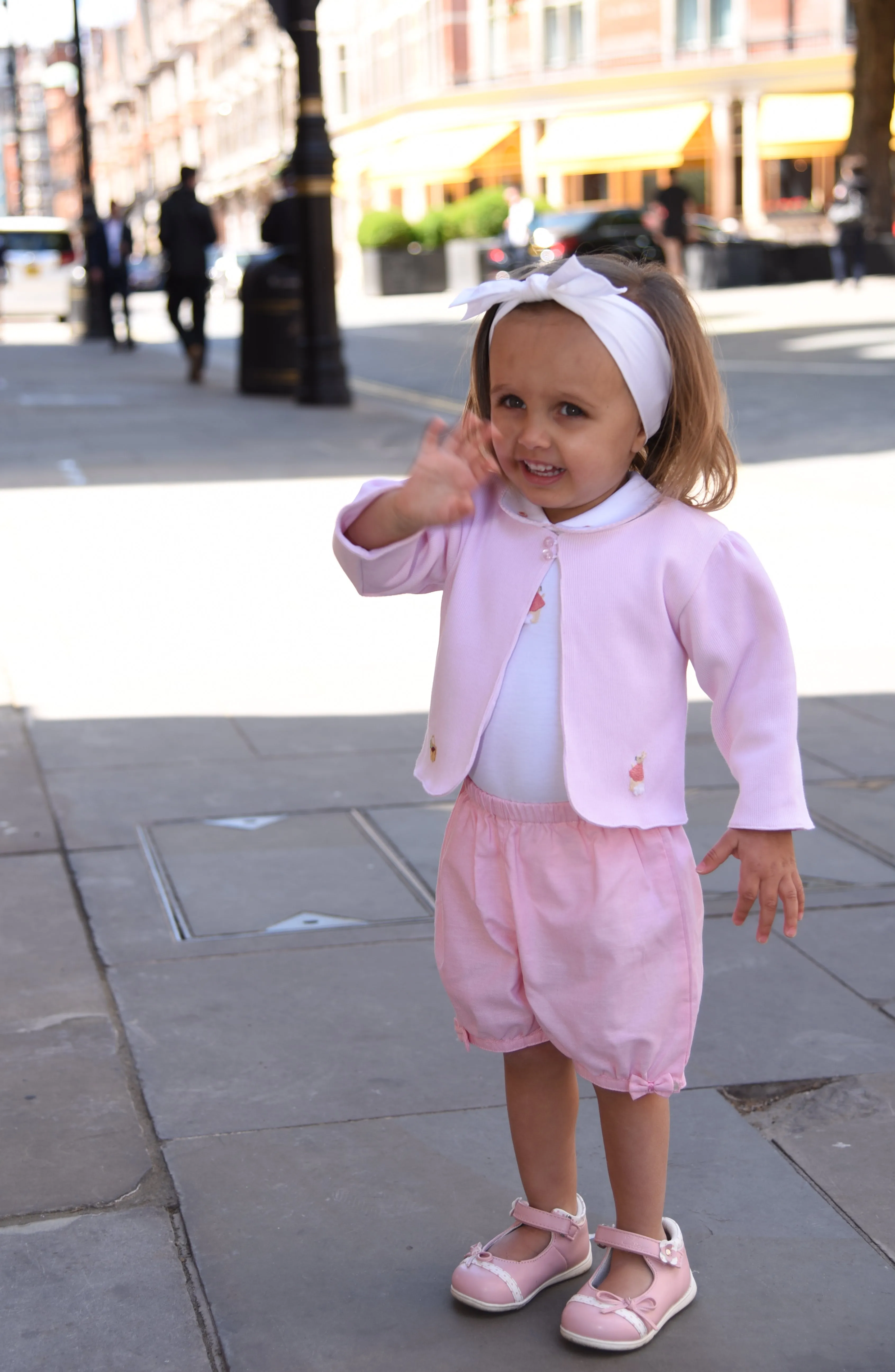 Flopsy Matinee Knitted Cardigan For Girls