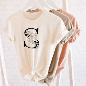 Floral Monogram Shirt