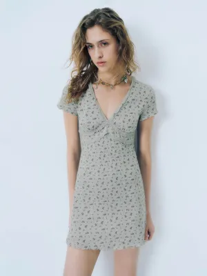 Floral Skinny-Fit Dresses