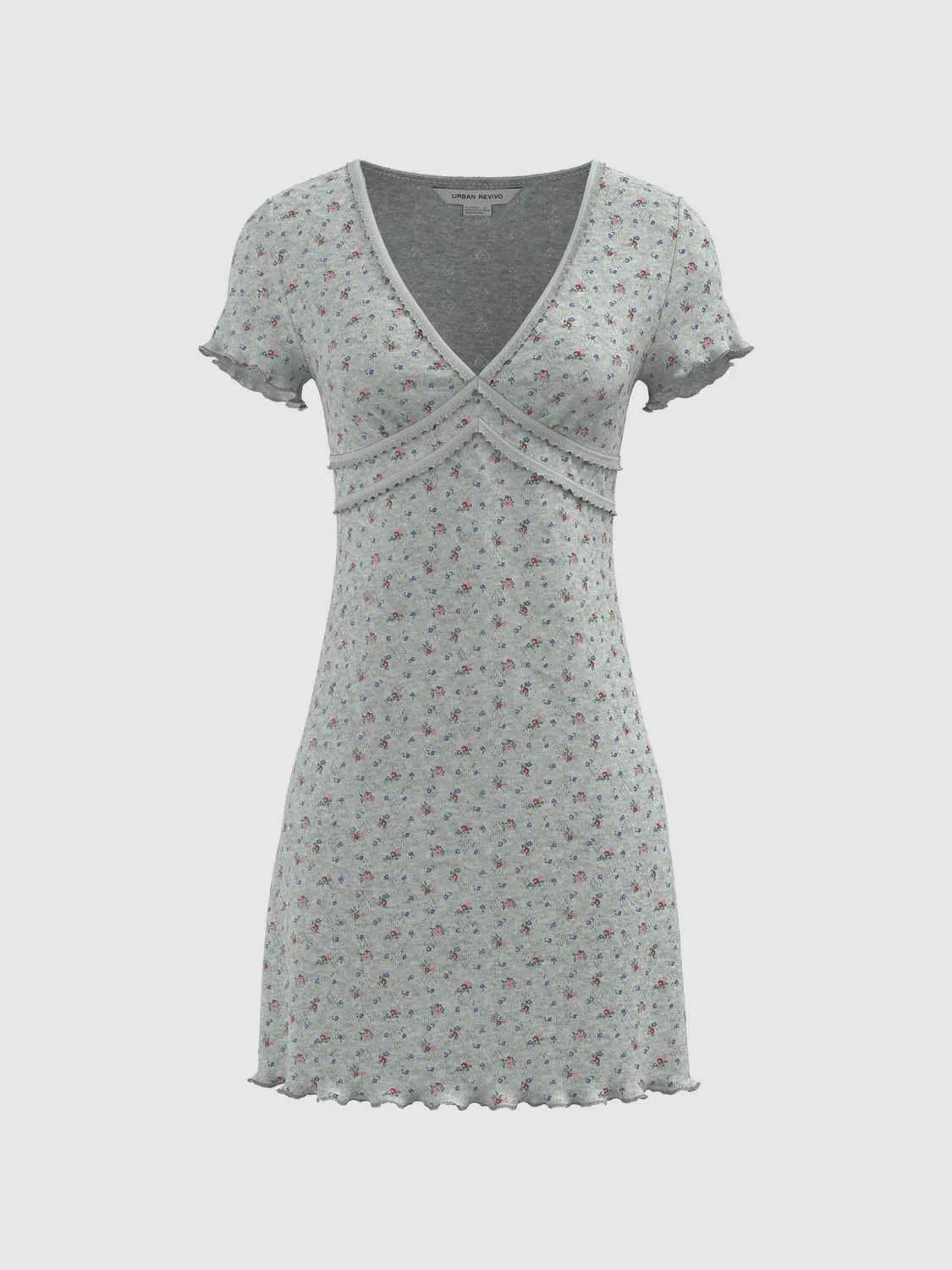Floral Skinny-Fit Dresses