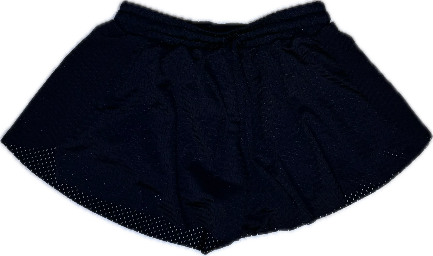 FLOWERS BY ZOE- Mesh Shorts (black)