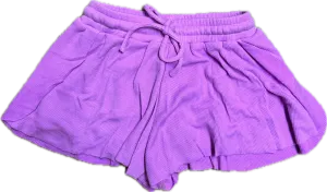 Flowers By Zoe- Neon Purple Shorts
