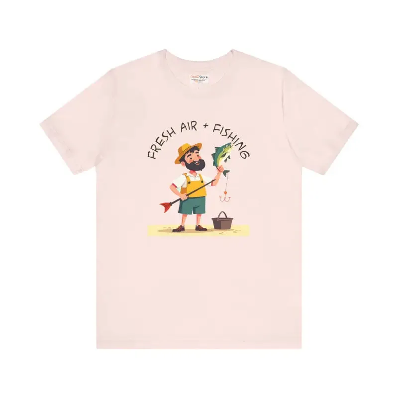 Fresh Air Fishing Unisex Jersey Tee for Smooth Catches